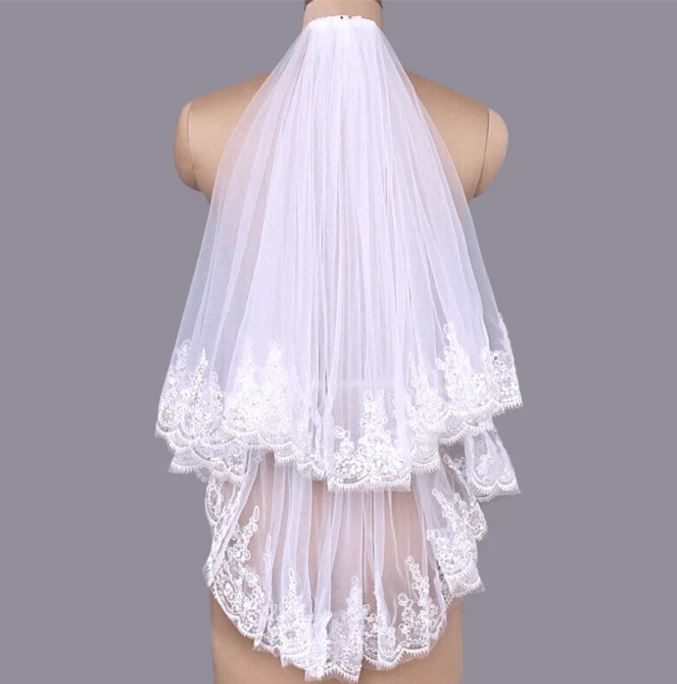 Bridal Short Veil - 1.5 mts