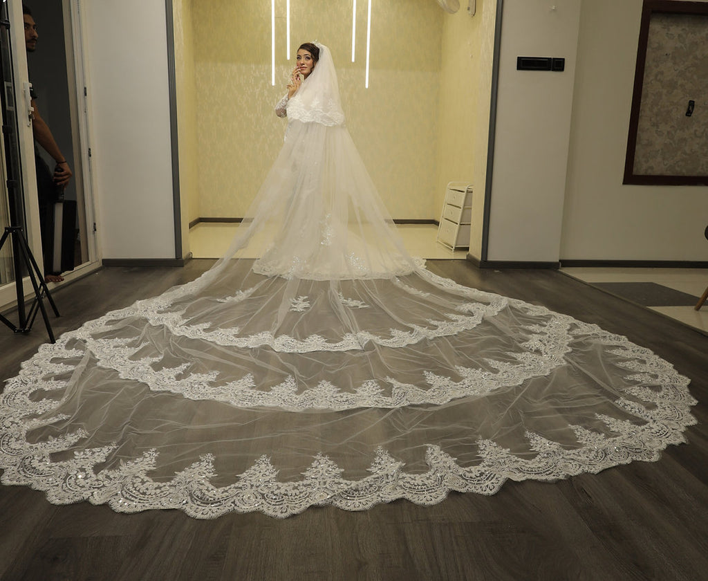 Bridal Veil - Premium Christian Bridal Long Veil