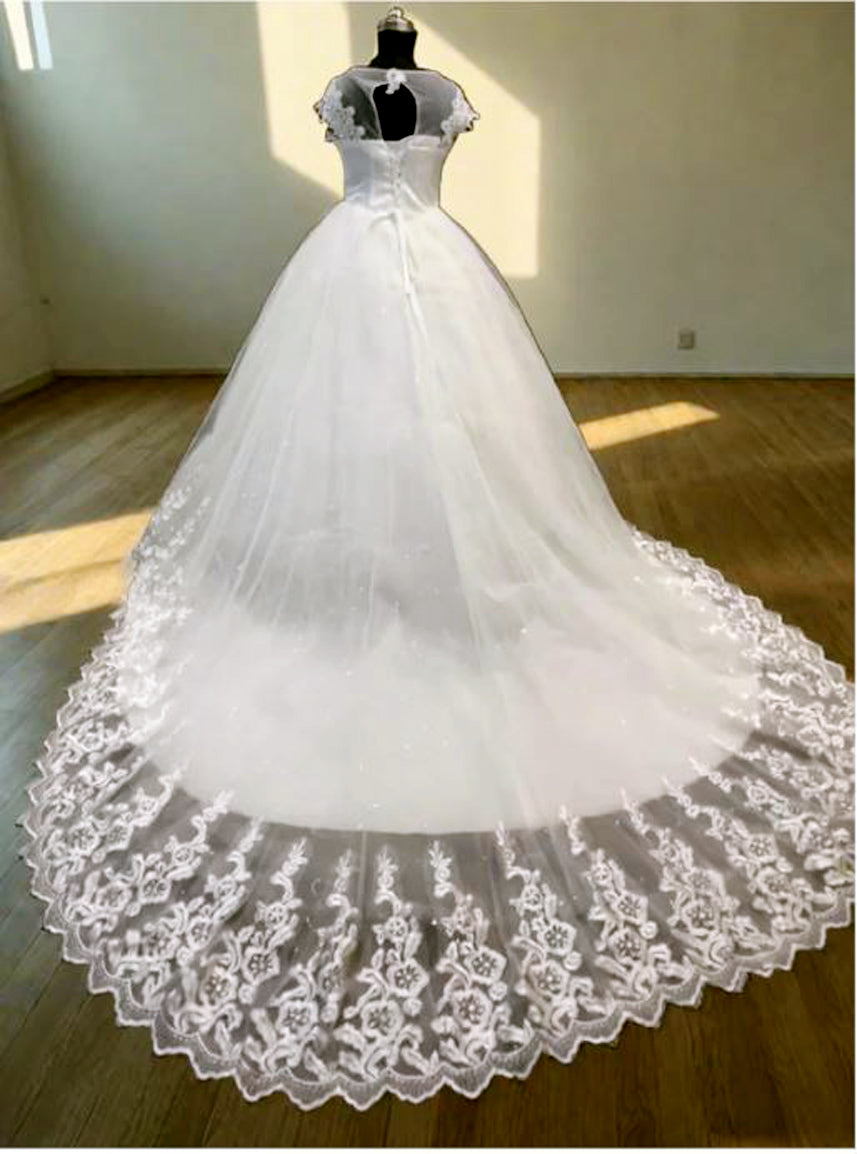 Princess Wedding Gown with Train