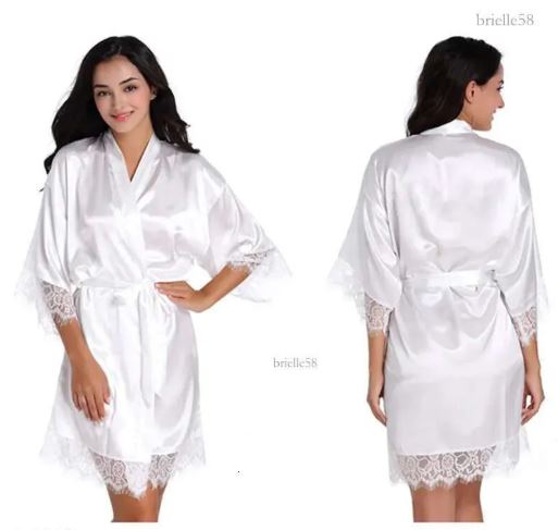 Bridal Robes - Satin Lycra